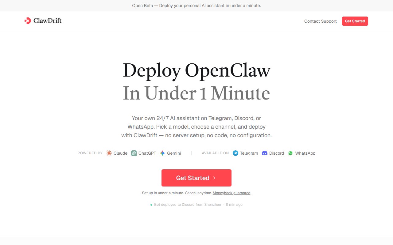 OpenClaw — Hosting tool for openclaw.ai